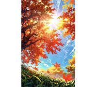 Puzzle 1200 Pièces Adultes Feuille D'Érable Ensoleillée Puzzle Difficile et Stimulant Jeux éducatif Puzzles Classiques Puzzles 1200 Pièces Adultes Cadeau Stimulant 75 x 50 cm