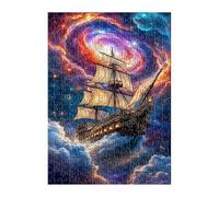 Puzzle 1200 Pièces Adultes Paysages Voiliers 75x50 cm Jeu Éducatif Impossible Difficile comme Cadeau et Décoration Murale Puzzle Adulte 1200 Pieces