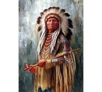 Puzzle 1200 pièces,Anciens Indiens Puzzl pour Adultes, Puzzles pour Adultes Jeu éducatif Défi Jouet, Jeu d'adresse pour Toute la Famille, Puzzle pour Adulte Enfants