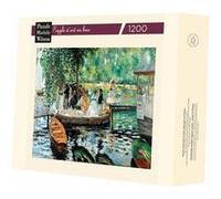 Puzzle 1200 Pièces Puzzle En Bois - Renoir Auguste : La Grenouillère, 1869