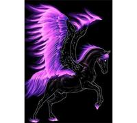 Puzzle 1200 pièces,Les Ailes volent Les Chevaux Puzzl pour Adultes, Puzzles pour Adultes Jeu éducatif Défi Jouet, Jeu d'adresse pour Toute la Famille, Puzzle pour Adulte Enfants