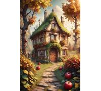Puzzle 1200 Pièces pour Adultes, Chalet de Jardin Puzzle Adulte 1200 pièces, Jeu de Création et Logique, Activité Détente, Idée Cadeau Adulte Décoration Intérieure