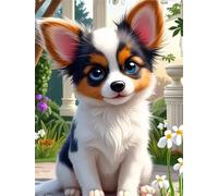 Puzzle 1200 Pièces pour Adultes, Chien de Jardin Puzzle Adulte 1200 pièces, Jeu de Création et Logique, Activité Détente, Idée Cadeau Adulte Décoration Intérieure