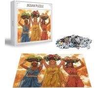 Puzzle 1314 Pièces Adultes Afrique, Puzzle 1314 Pièces Parfaitement Imbriquées Lettres au Dos, Femme Impossible Difficile Puzzles pour Adultes et Adolescents pour Hommes et Femmes Cadeaux H-1272