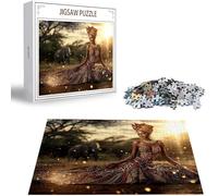 Puzzle 1314 Pièces Adultes Femmes africaines, Puzzle 1314 Pièces Parfaitement Imbriquées Lettres au Dos, DIY Éléphant Impossible Difficile Puzzles pour Adultes et Adolescents Cadeaux Noël H-5304