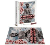 Puzzle 1314 Pièces Adultes Zen, Puzzles pour Adultes de Qualité Supérieure, Fleur Puzzles Classiques, DIY Jeu D'Intelligence De l'art de la Décoration Moderne Maison Jeu Cadeaux de Noël B-7212