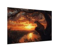 Puzzle 1314 Pieces Coucher de Soleil Puzzle 3D, Classique Puzzles, n-443