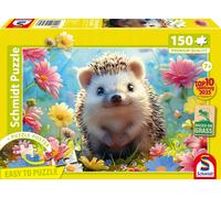 Schmidt Spiele 56584 Puzzle hérisson en Carton d'herbe 150 pièces