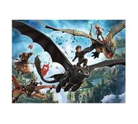 Ravensburger - Puzzle 150 pièces XXL - Dragon | Fille ou garçon dès 7 ans - Puzzle de qualité supérieure - Carton épais et résistant - Pièces XXL