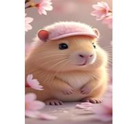 Puzzle 150 Pièces Adulte Hamster Fleurs Roses - Puzzle Classique Grand Format 35x25 cm - Jeu de Patience et d'Adresse en Famille - Idée Cadeau et Magnifique Décoration Murale