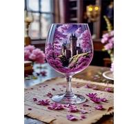 Puzzle 150 pièces Jeux éducatif Défi Jouets Château de la Tasse de Verre Puzzles Classiques Puzzle DIY Cadeaux de l'art de la Décoration Moderne
