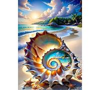 Puzzle 150 pièces Jeux éducatif Défi Jouets Coquillage de rêve de Plage Puzzles Classiques Puzzle DIY Cadeaux de l'art de la Décoration Moderne