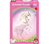 Puzzle 150 pièces : Licorne rose