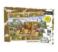 Nathan Puzzle 150 pièces – Les espèces de dinosaures G