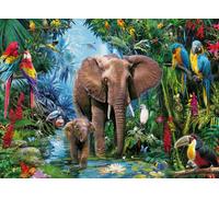 Puzzle 150 Pièces Pièces Xxl - Éléphants
