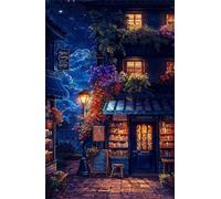 Puzzle 150 Pieces Rues Nocturnes, Jouet Educatif, Jouets de Jeu Stimulants, Puzzle Impossible, Puzzles Adulte 150 Pièces 35x25 cm