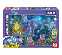 Puzzle 150 pièces Schmidt Spiele Le Conte de Fées de la Licorne - Rectangulaire Fantasy / Fées et Licornes - Multicolore