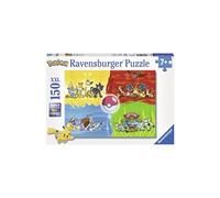 Puzzle 150 pièces XXL Les différents types de Pokémon