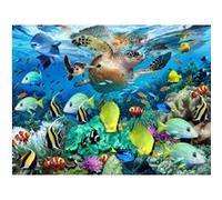Puzzle 150 pièces XXL Ravensburger Le paradis sous l'eau Jaune G