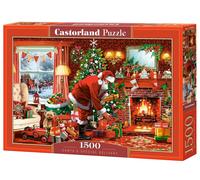 Puzzle 1500 el. Santa s Special Delivery CASTORLAND C-152100 CASTOR