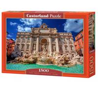 Puzzle 1500 elementów. Fontanna di Trevi, Rzym Castorland