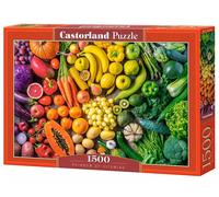 Puzzle 1500 elementów. Tęcza witamin Castorland