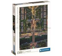 Puzzle 1500 HQ Flying Over Paris Clementoni