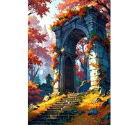 Puzzle 1500 Pieces Adulte Architecture Ancienne 87 x 57 cm Puzzles Adultes 1500 Pièces Puzzle Impossible Jeu Éducatif Jeu D'adresse pour Toute la Famille