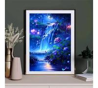 Puzzle 1500 Pièces Adulte, Paysage de Cascade Bleue 87 x 57 cm Jeu Classique Puzzles pour Adultes Jouet Éducatif, Puzzle pour Adulte 1500 Pieces, Jeu Difficile pour Les activités