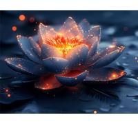 Puzzle 1500 Pièces Adultes Lotus Puzzles Classiques onirique, n-393 | Puzzle en Bois 87x57cm, Puzzles Familial, Détente et Divertissement, Cadeau Femme, Tableau Decoration Murale