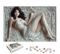 Puzzle 1500 Pièces Adultes, Puzzle 1500 Pieces Anime pour Adultes, Grand Puzzles Bois Beauté avec Boite, Jeu de Concentration pour Toute la Famille, Puzzles pour Décoration Maison, Cadeau Femme, -6625