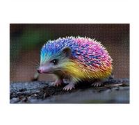 Puzzle 1500 Pièces Adultes, Puzzle Animaux pour Adulte, Grand Puzzles Bois avec Boite Cadeau 87x57cm, Jeu de Concentration pour Adultes, Decoration Noel, Idee Cadeau Femme Homme, Thème: Hérisson, E-79