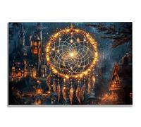 Puzzle 1500 Pièces Adultes, Puzzle Attrape-Rêves pour Adulte Débutant, 87x57 cm Grand Puzzles Fantaisie avec Boite, Jeu de Concentration pour Adultes, Puzzles pour Décoration Maison, Cadeaux, -3260