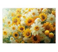 Puzzle 1500 Pièces Adultes, Puzzle Fleur pour Adulte, Grand Puzzles Bois avec Boite Cadeau, Jeu de Concentration pour Adultes, 1500 Pièces Puzzles pour Décoration Murale Maison, Cadeau Femme, X-98