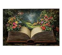 Puzzle 1500 Pièces Adultes, Puzzle Livre Magique pour Adulte, Puzzles Bois avec Boite Cadeau, Jeu de Concentration pour Adultes, 1500 Pièces Puzzles pour Décoration Murale Maison, Cadeau Femme, E-80