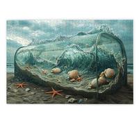 Puzzle 1500 Pièces Adultes, Puzzle Mystère pour Adulte, Grand Puzzles Bois avec Boite Cadeau, Jeu de Concentration pour Adultes, 1500 Pièces Puzzles pour Décoration Murale Maison, Cadeau Femme, Q-16