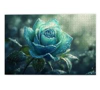 Puzzle 1500 Pièces Adultes, Puzzle Rose pour Adulte, Grand Puzzles Bois avec Boite Cadeau, Jeu de Concentration pour Adultes, 1500 Pièces Puzzles pour Décoration Murale Maison, Cadeau Femme, U-98