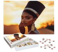 Puzzle 1500 Pièces Afrique, Puzzle 1500 Pièces Adultes et Enfants, Puzzles Bois avec Une Boîte d'emballage Exquise, Jeu Éducatif Puzzles Fille, Noël Decoration Maison, Cadeau Femme, Cadeau Homme H-203