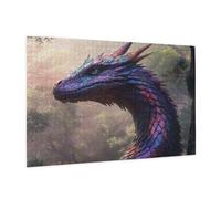 Puzzle 1500 Pièces Anime Puzzle Adultes Dragon Motif avec avec Boîte Cadeau, DIY Wooden Puzzl Enjoy Activités de défi Familial pour Tableau Decoration Murale, Cadeau Homme/Femme 87 x 57 cm -1271Y