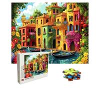Puzzle 1500 Pièces Architecture Puzzle Adulte Grand 87 X 57 cm, Bateau Puzzles Jeu éDucatif Défi, 1500 Pièces Jigsaw Puzzles Classiques pour Cadeau Femme et Homme, Decoration Murale Maison, 8p-340