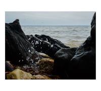 Puzzle 1500 Pièces, Artisanat Cadeau Famille Puzzle-Mer,Côte,Pierres,Embruns,Eau 87x57cm
