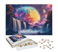 Puzzle 1500 Pièces Aurore, Puzzle 1500 Pièces Adultes et Enfants, Puzzles Bois avec Une Boîte d'emballage Exquise, Jeu Éducatif Puzzles Paysage, Decoration Maison, Cadeau Femme, Cadeau Homme, -7403