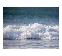 Puzzle 1500 Pièces,Bricolage Moderne Art Mural Cadeau-Côte,Mer,Eau,Vagues,Embruns 87x57cm