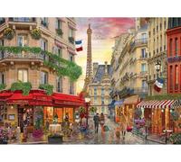 Puzzle 1500 pièces : Café Eiffel