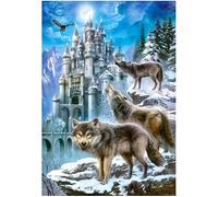 Puzzle 1500 pièces - CASTORLAND - Loups devant le château - Animaux - Adulte - 1500-2000 pièces