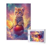 Puzzle 1500 Pieces Chat Grand Puzzle Classiques en Bois pour Adultes, Jeux Amusants/Colorés/Impossible/Difficiles, Cadeau d'anniversaire ou de Vacances pour la Famille ou Les Amis - Rêve 2T-1979