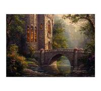 Puzzle 1500 Pieces Château, Puzzle Classiques, 87 x 57 cm, Décoration -4433