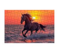 Puzzle 1500 Pieces Cheval, Puzzle Océan Adulte, Puzzles Classiques Jeux Educatifs pour Activité Familiale, Qualité Supérieure Puzzles en Bois avec Boite Cadeau Homme Cadeau Femme, Decoration -1914