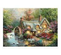 Clementoni - 31812 - Puzzle - 1500 Pièces - Chaumière dans la Forêt - Jeu de Création et Logique pour Enfants - à Partir de 14 Ans et Plus - Collection