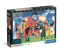 Clementoni – Puzzle One Piece pour adultes 1500 pièces Compact Box Fabriqué en Italie 31746